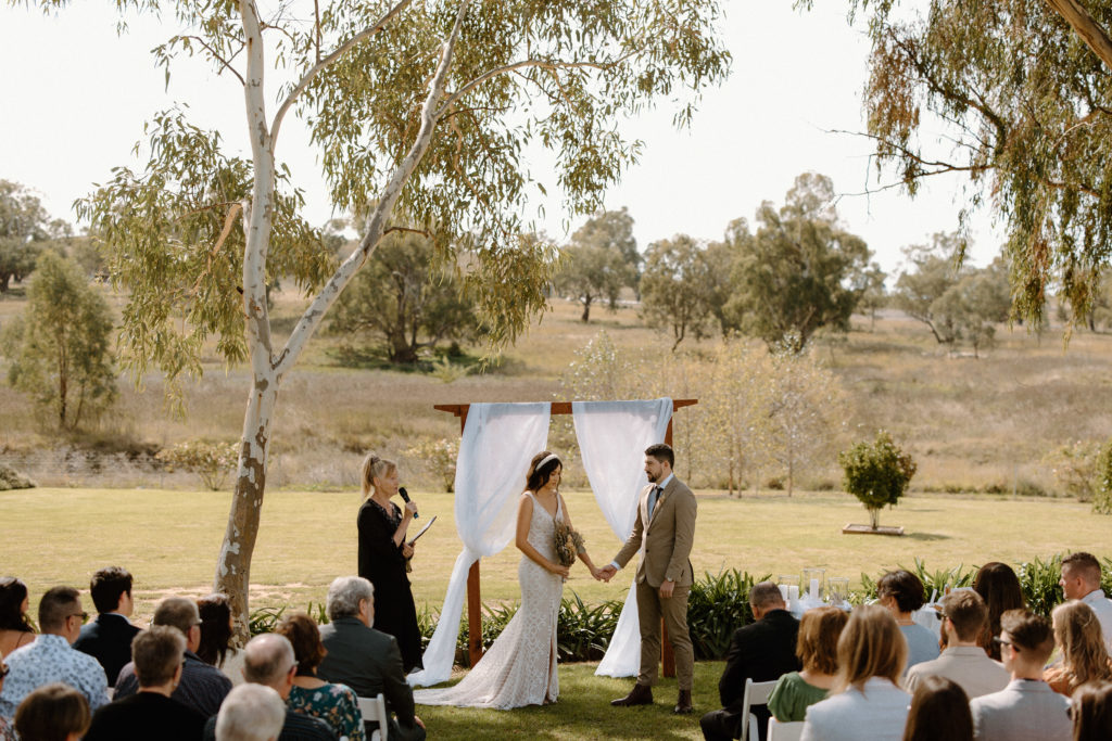 Ceremony spot at Outback Cellar, Dubbo