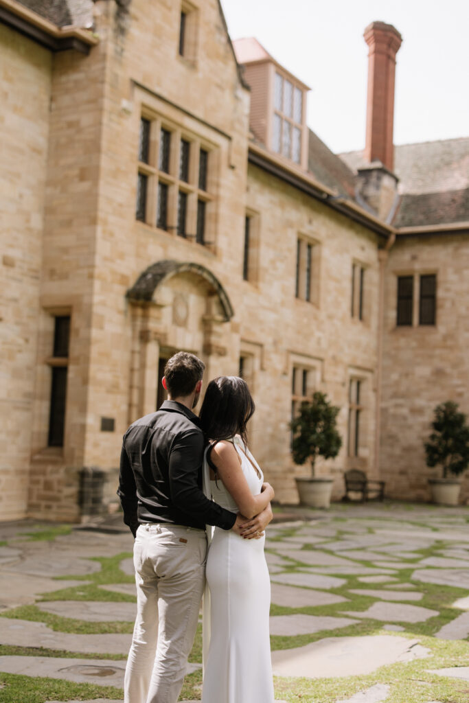 Carrick Hill wedding engagement photography at historic Adelaide venue